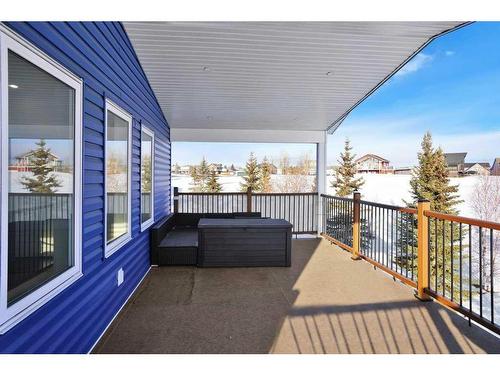 4029-25054 South Pine Lake Road, Rural Red Deer County, AB - Outdoor With Deck Patio Veranda With Exterior