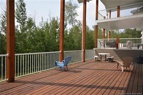 102A-10042 Township Road 422, Rural Ponoka County, AB - Outdoor With Deck Patio Veranda With Exterior