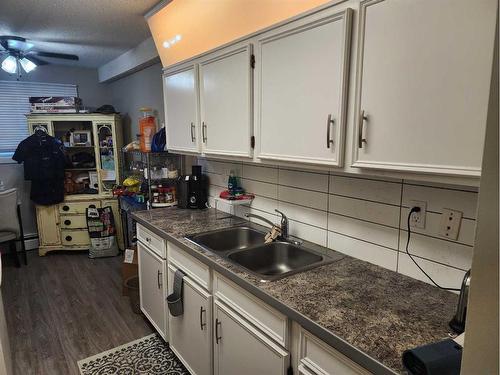 105-5812 61 Street, Red Deer, AB - Indoor Photo Showing Kitchen With Double Sink