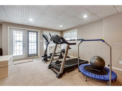 26518 Township Road 402, Rural Lacombe County, AB - Indoor Photo Showing Gym Room