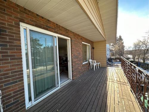4709 51 Street, Camrose, AB - Outdoor With Deck Patio Veranda With Exterior