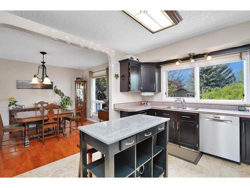 5904 56 Street, Rocky Mountain House, AB - Indoor Photo Showing Kitchen With Double Sink