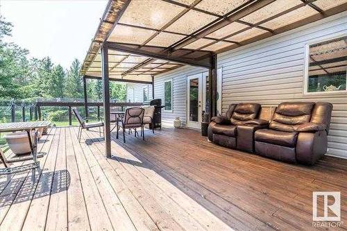 473061 A Rr 243A, Millet, AB - Outdoor With Deck Patio Veranda With Exterior
