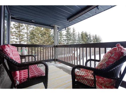 19-26534 Township Road 384, Rural Red Deer County, AB - Outdoor With Balcony With Deck Patio Veranda With Exterior