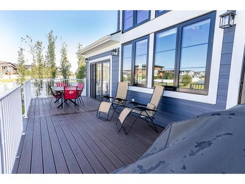 57 Larratt Close, Red Deer, AB - Outdoor With Deck Patio Veranda With Exterior