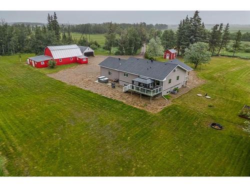 35530 Range Road 25, Rural Red Deer County, AB - Outdoor With Deck Patio Veranda With View
