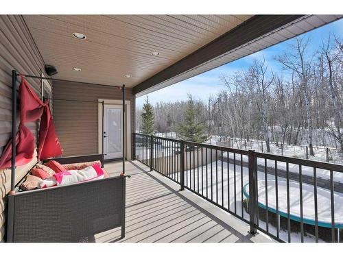 10 Regal Court, Sylvan Lake, AB - Outdoor With Deck Patio Veranda With Exterior