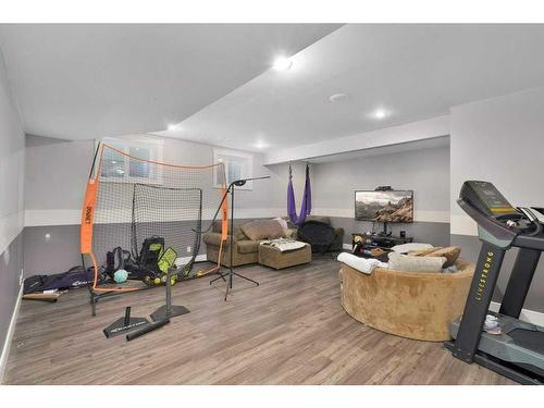 10 Regal Court, Sylvan Lake, AB - Indoor Photo Showing Gym Room