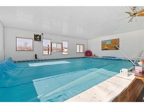 21337 Township Road 441, Rural Camrose County, AB - Indoor Photo Showing Other Room With In Ground Pool