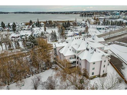 304-5435 Lakeshore Drive, Sylvan Lake, AB - Outdoor With Body Of Water With View