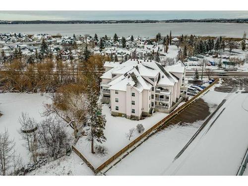 304-5435 Lakeshore Drive, Sylvan Lake, AB - Outdoor With Body Of Water With View