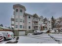 304-5435 Lakeshore Drive, Sylvan Lake, AB  - Outdoor With Balcony With Facade 