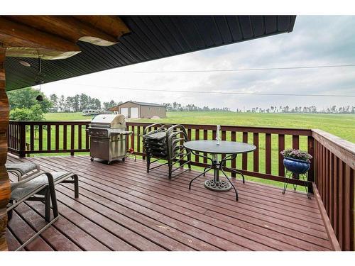 373028 7-1  Range Road, Rural Clearwater County, AB - Outdoor With Deck Patio Veranda With Exterior
