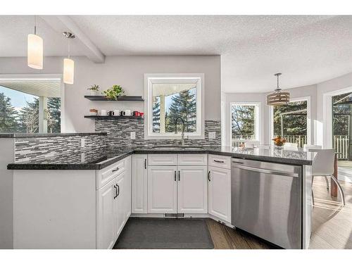 917 East Lakeview Road, Chestermere, AB - Indoor Photo Showing Kitchen With Upgraded Kitchen