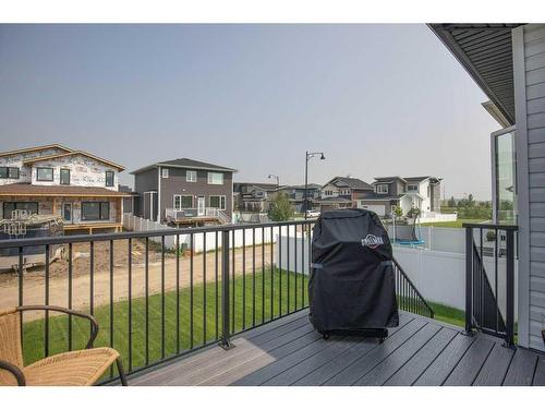 49 Lindman, Red Deer, AB - Outdoor With Deck Patio Veranda With Exterior