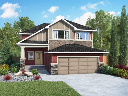 1651 Baywater Street Sw, Airdrie, AB - Outdoor With Facade