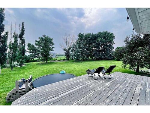 30048A Secondary Road 501, Rural Cardston County, AB - Outdoor With Deck Patio Veranda With Backyard