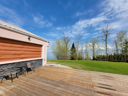 73078 Southshore Drive, Widewater, AB - Outdoor With Deck Patio Veranda With Exterior