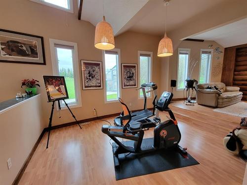 73078 Southshore Drive, Widewater, AB - Indoor Photo Showing Gym Room