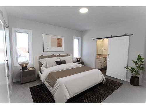 15 Rosse Place, Sylvan Lake, AB - Indoor Photo Showing Bedroom