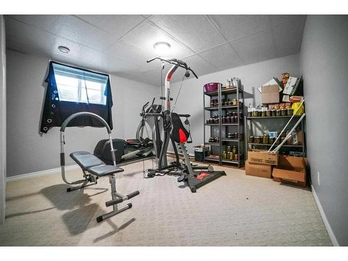 47216 Range Road 200, Rural Camrose County, AB - Indoor Photo Showing Gym Room