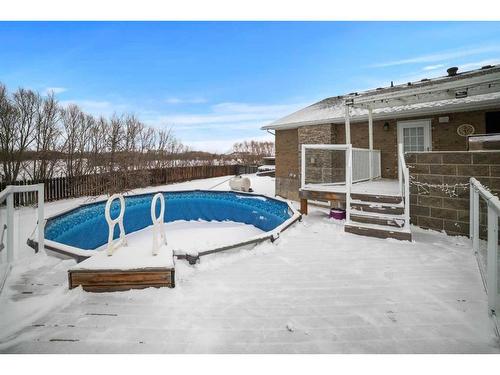 47216 Range Road 200, Rural Camrose County, AB - Outdoor With Above Ground Pool