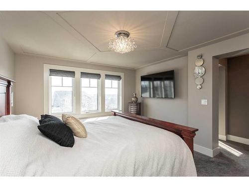 100 Garrison Circle, Red Deer, AB - Indoor Photo Showing Bedroom