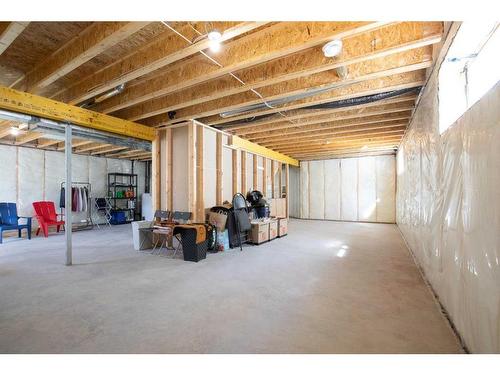 21 Panorama Avenue, Lacombe, AB - Indoor Photo Showing Basement