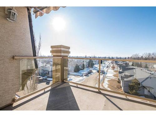 403-4425 Heritage Way, Lacombe, AB - Outdoor With Balcony With View