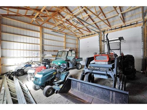 54051 Township Road 351A, Rural Clearwater County, AB - Indoor Photo Showing Garage