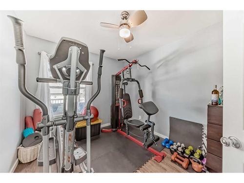 60 Wildrose Drive, Sylvan Lake, AB - Indoor Photo Showing Gym Room
