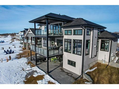 133 Lakeshore Drive, Rural Camrose County, AB - Outdoor With Balcony