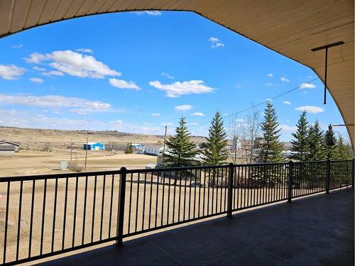 5109 52 Street, Meeting Creek, AB - Outdoor With Balcony With View