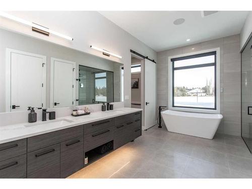 299-27475 Township Road 380, Rural Red Deer County, AB - Indoor Photo Showing Bathroom