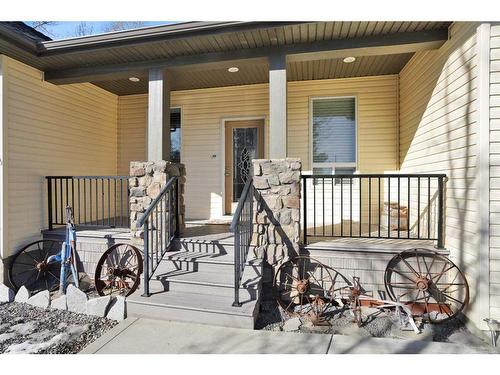 49-49-1513 Township Road 394, Rural Lacombe County, AB - Outdoor With Deck Patio Veranda With Exterior