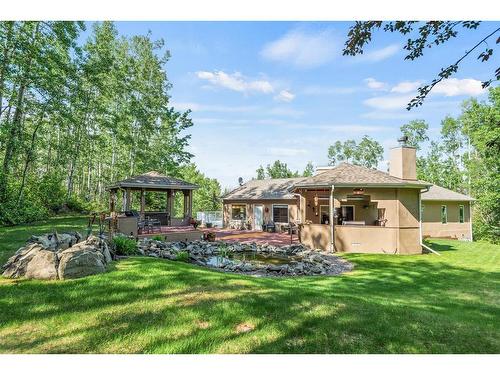 63-39200 Range Road 282, Rural Red Deer County, AB - Outdoor With Deck Patio Veranda With Backyard