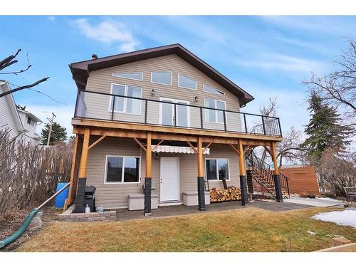5027 52 Street, Rocky Mountain House, AB - Outdoor With Deck Patio Veranda