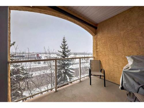 406-5300 48 Street, Red Deer, AB - Outdoor With Balcony With Exterior