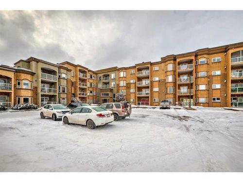 406-5300 48 Street, Red Deer, AB - Outdoor With Balcony With Facade