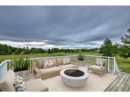 68 Sunnyside Crescent, Rural Ponoka County, AB - Outdoor With Deck Patio Veranda