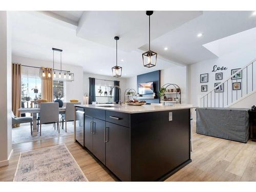 72 Emmett Crescent, Red Deer, AB - Indoor Photo Showing Kitchen With Upgraded Kitchen