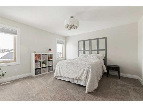 2 Meadow Close, Lacombe, AB - Indoor Photo Showing Bedroom