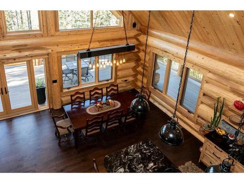 34226 Range Road 43, Rural Mountain View County, AB - Indoor Photo Showing Dining Room