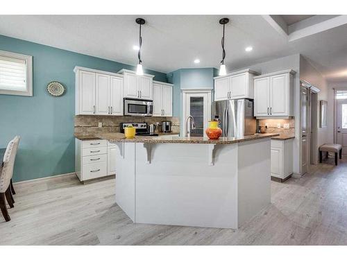 103 Voisin Close, Red Deer, AB - Indoor Photo Showing Kitchen With Upgraded Kitchen