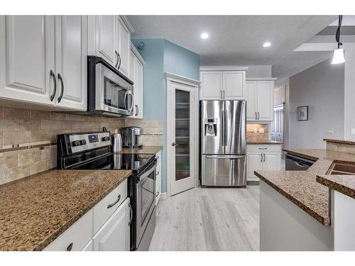 103 Voisin Close, Red Deer, AB - Indoor Photo Showing Kitchen With Stainless Steel Kitchen With Upgraded Kitchen