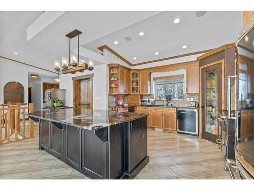 39525 Highway 766, Rural Lacombe County, AB - Indoor Photo Showing Kitchen With Upgraded Kitchen