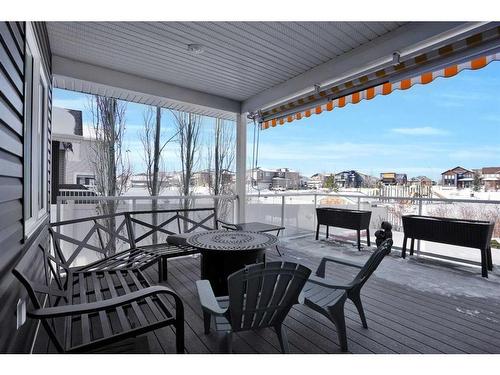 12 Sage Link, Red Deer, AB - Outdoor With Deck Patio Veranda With Exterior