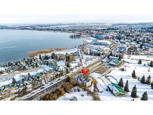 102-5435 Lakeshore Drive, Sylvan Lake, AB - Outdoor With Body Of Water With View