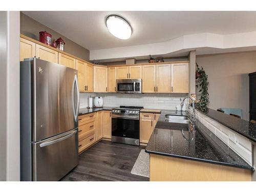 309-69 Ironstone Drive, Red Deer, AB - Indoor Photo Showing Kitchen With Stainless Steel Kitchen