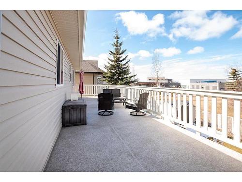 75 Irving Crescent, Red Deer, AB - Outdoor With Deck Patio Veranda With Exterior